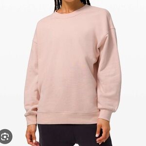 Lululemon Light Pink Crewneck Sweatshirt
